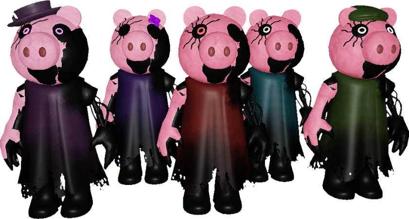 Distorted Piggy and family -2024